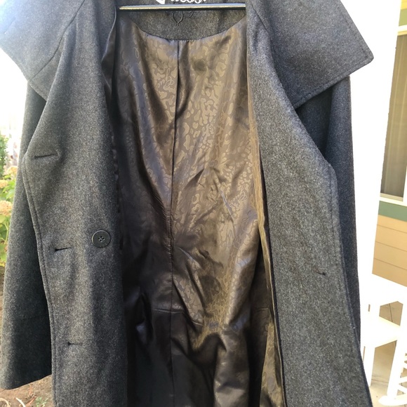 Guess Wool Military Pea Coat - Picture 4 of 6
